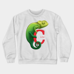 C is for Chameleon Crewneck Sweatshirt